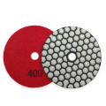 4"/100mm Grit 50 Diamond Dry Flexible Resin Ceramic Stone Polisher disc